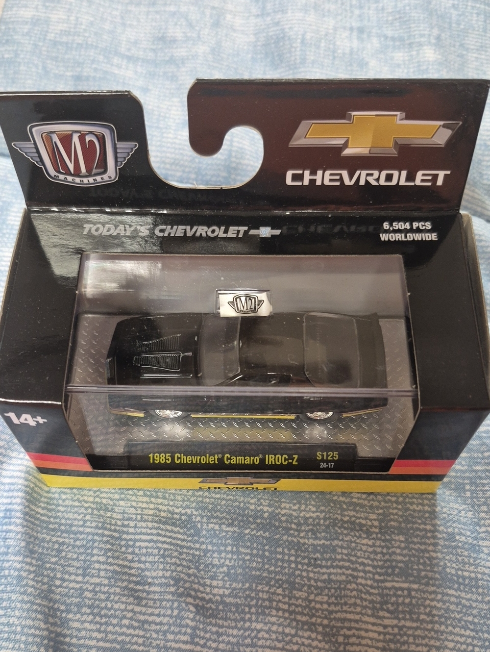 M2 Machines Chevrolet 1985 Camaro IROC-Z Toy Car - Black